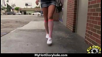 Preview 1 of Teacher Xxxxnnnnxxxx Mp4 - Gloryhole Ebony Girl Booty Shake and Suck 20