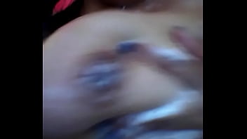 Preview 2 of Alexmea Sex - Negra caliente en el ba&ntilde_o