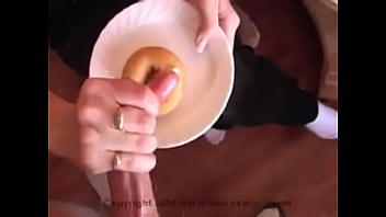 Preview 1 of Full Movies Mom Xxxx - cum on food   glazed donut   XVIDEOSCOM