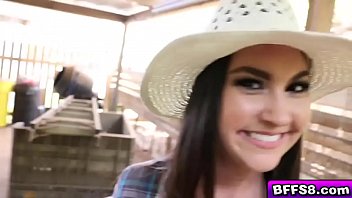 Preview 2 of Cutler X And Tim Kruger 1 - Cowgirl rides the cowboys big cock on top bouncing up and down