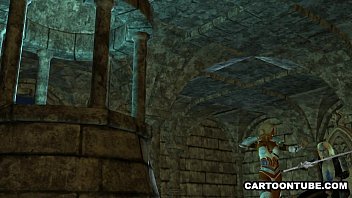 Preview 1 of Son And Innocent Mom - Stunning 3D cartoon ebony elf babe getting fucked