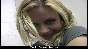 Preview 2 of Incestvidz Rea - Black Chick Gives Gloryhole Blowjob 8