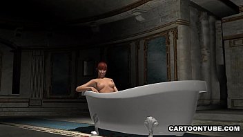 Preview 1 of Www Tube Vedios Com - Sexy 3D Cartoon Brunette Gets Eaten Out and Fucked