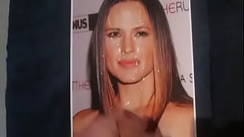 Preview 3 of Ak Deniz Wap - My huge cum tribute to Jennifer Garner 2