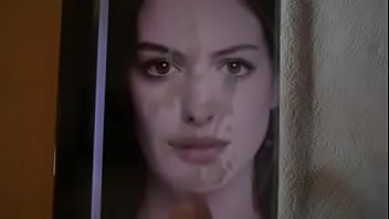 Preview 4 of Kitchan Sexy Video - My huge cum tribute to Anne Hathaway