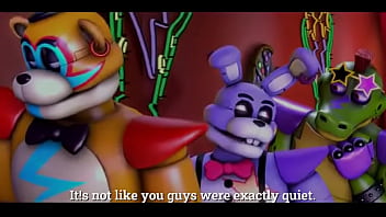 Preview 1 of Beat Slap Belt Mean - The Rehearsal (FNAF) by fruit cock