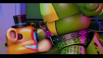 Preview 4 of Beat Slap Belt Mean - The Rehearsal (FNAF) by fruit cock