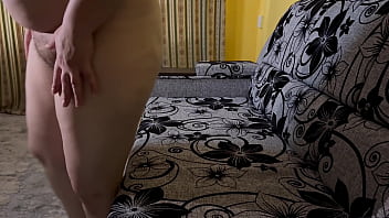 Preview 4 of Lipstick Red Kiss - Chubby cheating wife get a big creampie inside her hairy pussy in doggystyle position