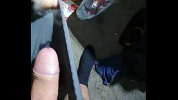 Preview 3 of Japaneas Office - Cum in panties