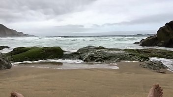 Preview 1 of Romantic Saxy Pron Mom Xxx - self pee at a nude beach