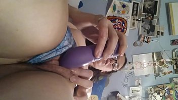 Preview 4 of Awek Jepan Pancut - Nerdy girl with hairy cunt masturbates