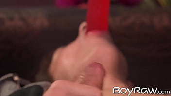 Preview 2 of Old Daddy Gay Video - Young and sexy twink Eze Diaz jerks off his thick cock solo