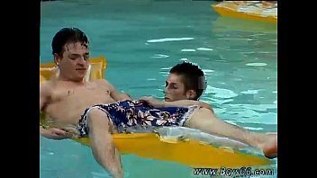 Preview 2 of Shakeela Old Movie Sex Video - Men silk shirt fetish gay Kaleb&#039_s Pissy Pool Party