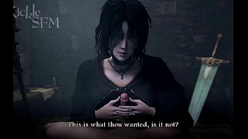 Preview 2 of Trucky Old Red Tube - Demon&#039_s Souls Maiden In Black Deleted Cutscene SFM