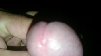 Preview 4 of Suck Mushroom Head Cock Big - let it al go in the bush in an alley by night