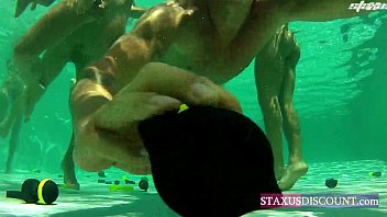 Preview 1 of Kidnapped Pirn - Gay Orgy The Pool