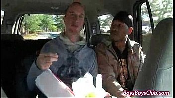 Preview 1 of Gosadas Com Nojo - Interracial Bareback Hardcore Gay Porn from BlackOnBoys 09