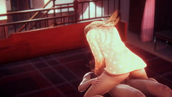 Preview 2 of Sexy Erotic Footjobs - Man Fucks Bitch In Pijama