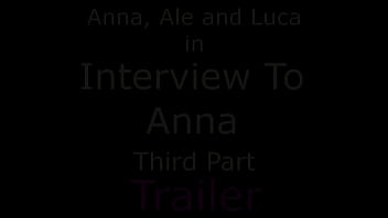 Preview 1 of Hq Porn Force Gaza - Interview To Anna Third Part - Foot Worship