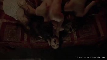 Preview 3 of Young Couple Shy - Emma Dumont Orgy Sex Scene From - Aquarius