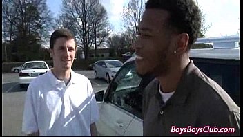 Preview 2 of Fat Blonde Slut Destroyed - Blacks On Boys - Bareback Interracial Hardcore Fucking Movie 31