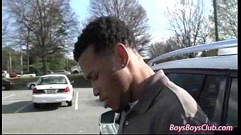 Preview 1 of Fat Blonde Slut Destroyed - Blacks On Boys - Bareback Interracial Hardcore Fucking Movie 31