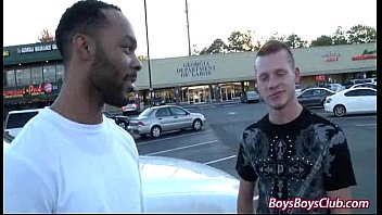 Preview 2 of Dancingbearcom Party - Blacks On Boys - Bareback Interracial Hardcore Fucking Movie 24