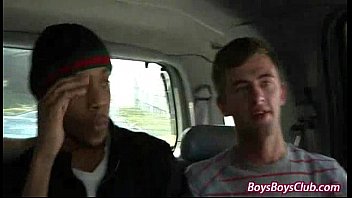 Preview 3 of Dance Dik Bear - Blacks On Boys - Bareback Interracial Hardcore Fucking Movie 15