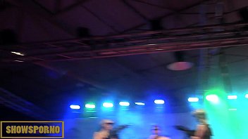 Preview 1 of Ichiko Sucks Dongs And Gets Them - Lesbian show with music on stage