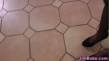 Preview 3 of Amaerican Mom Seducing Tailor - Jizz mouth teen blows