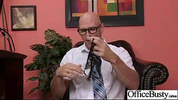 Preview 2 of Anal Mom Fuck San - (lela star) Big Tits Office Slut Girl Banged Hardcore vid-17