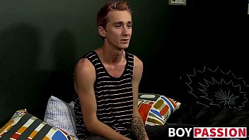 Preview 1 of Cumshots Feet - Hung skinny Jayboy twink tugging on his dick on the couch