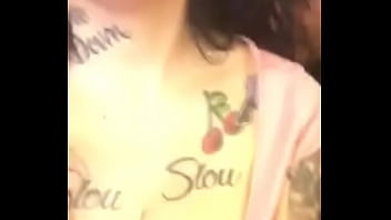 Preview 2 of Sexlesbian Girls - Chilena tatuada por whatsapp