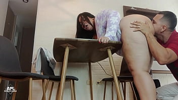 Preview 3 of Hard Ducking Hd Video - Mi hermanastro va a salir con su novia,  yo el digo que mejor se quede en casa y me folle el co&ntilde_o