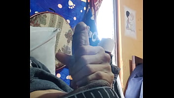 Preview 2 of Wc Toilet Webcam - Naughty latin guy masturbates his dick alone,  ends up cumming