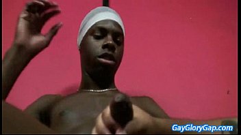 Preview 4 of Stip Mom Vs Young - Gay Dude Rubbing Hard Dick And Gives Wet Blowjob 25