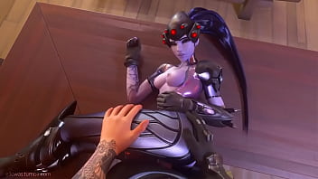 Preview 2 of Sex Hd Hot Moms Brazzers Vidz 7 - Widowmaker Gets Pounded (SFM w/ Sound)