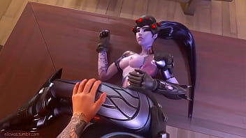 Preview 1 of Sex Hd Hot Moms Brazzers Vidz 7 - Widowmaker Gets Pounded (SFM w/ Sound)