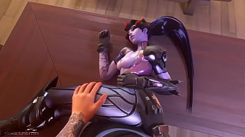 Preview 4 of Sex Hd Hot Moms Brazzers Vidz 7 - Widowmaker Gets Pounded (SFM w/ Sound)
