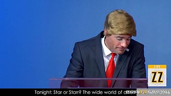 Preview 2 of Flopy Hirls - Donald Drumpf fucks Hillary Clayton during a debate