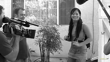 Preview 1 of Girl Horis - That morning she shaved her sweet asian pussy so she could enjoy arousing interracial sex