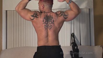 Preview 2 of Japanese Names Of Babe - Joey Blade Strokes his Cock