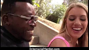 Preview 1 of Daughter Caught Mom Fingering - White Whore Screams in Pleasure from Huge Black Cock 28