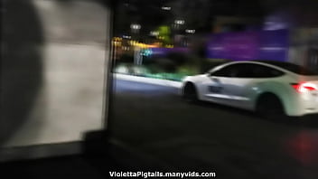 Preview 3 of By Bfxxx - La princesa del ANAL,  Violetta Pigtails Beauty tranny BIG TITS