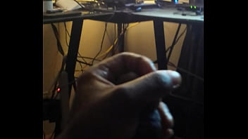Preview 4 of Father Force Daughter Sexy Video - Jerking off to some porn.Who wants all this Nut