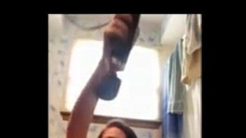 Preview 2 of Jav Swuirting - Hot Nympho Teen GF cumming with her powerful vibrator on cam