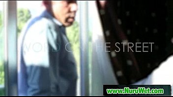 Preview 1 of Shishani - Nuru Massage Slippery Handjob And Hardcore Fuck Video 03