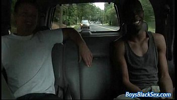 Preview 3 of Sasha Vs Huge Sex - Blacks On Boys - Gay Hardcore Interracial Porn Movie 18