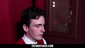 Preview 1 of Colag Students Xxx - Religious Guy Is Guilty of Fantasizing About Sex with The Bishop - Fatherfucks