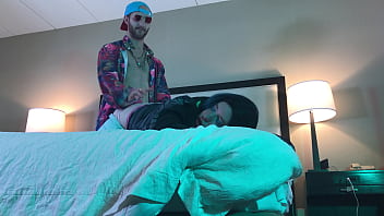 Preview 2 of Porn Bath Roomxxx - Rapper Fucks Trans Woman in Chastity Doggystyle